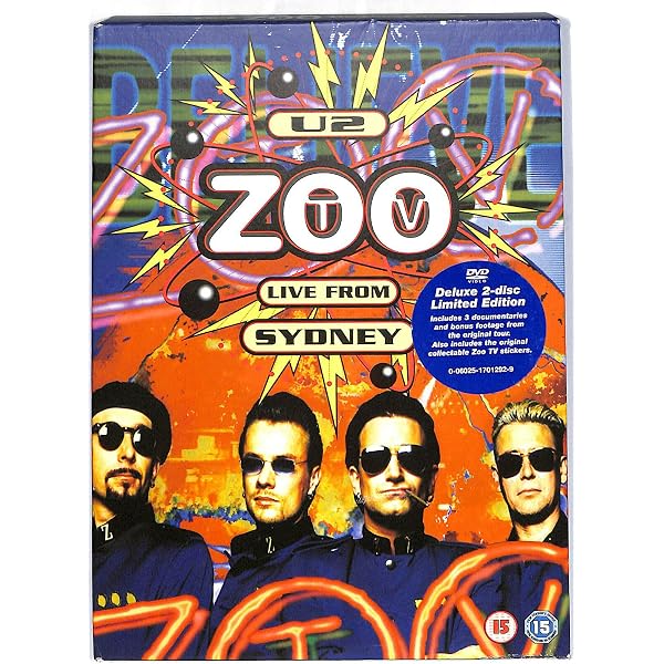Amazon.com: U2 Zoo TV Live From Sydney (1994) : U2, David Mallet